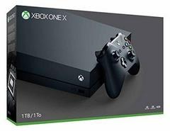 Microsoft Xbox One (XB1) Xbox One X Console (Model 1787, 1 Blue Controller, 1TB HDD, HDMI & Power Cables)